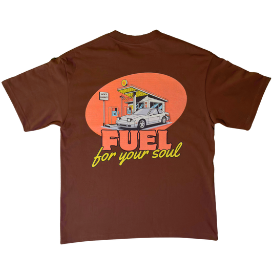 "Fuel For Your Soul" Tee (Brown)