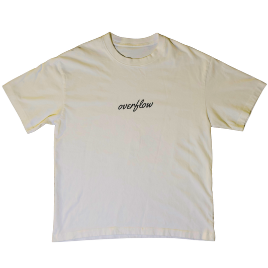 "Overflow" Tee (White)