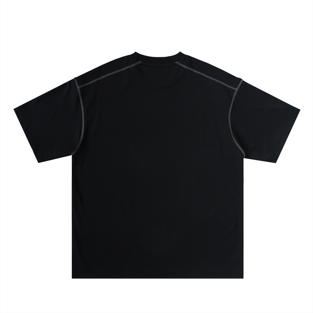 Divinely Beautiful tee — Black — back